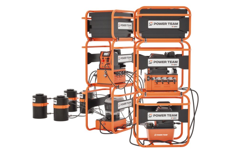 Hydraulic Tech E-Synch system.